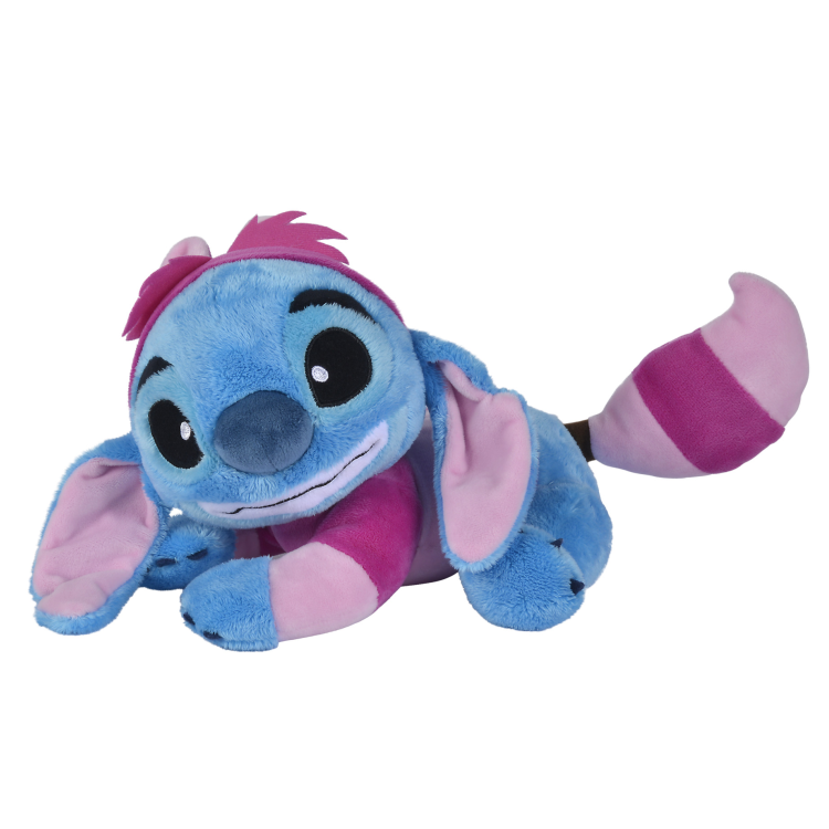  stitch peluche déguisé en chat du cheshire 25 cm 